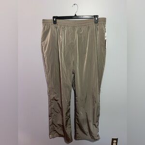 Good American Wide Leg Track Pant Size 3XL